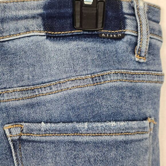 RISEN Jeans Women’s Size 13/31 Straight Leg Denim - Picture 7 of 9